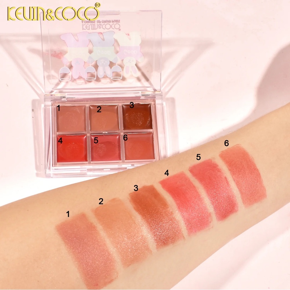 Lip Palette - Pink and Red Shades
